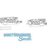 GU-966/150 Grundkarton Tandemlaufwagen, rechts, 150 kg