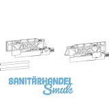 GU-966/200 Grundkarton Tandemlaufwagen, links, 200 kg