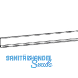 GU-966/200 Laufschiene unten P 1213, Aluminium silber eloxiert, L=3460 mm