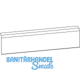 GU-966/150 Abdeckschiene unten P1607, wei� RAL 9016, L=1535 mm