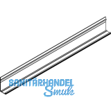 DORMA-Glas Muto 150 Abdeckprofil auf Ma� Aluminium silber eloxiert