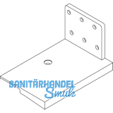 Universal-Schwellenhalter EIFEL T, gr��er/gleich 70 mm, Kunststoff wei�