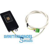 KFV Fingerscanner mit Dekorelement inkl. 1 m Kabel, schwarz