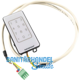 KFV Keypad mit Dekorelement inkl. 1 m Kabel, signalgrau