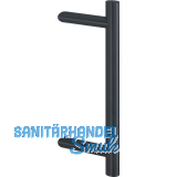 HOPPE T�rgriff E5012 - 400/300 mm, Edelstahl schwarz matt
