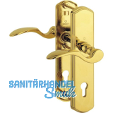 SH-Dr�ckergarnitur M�NCHEN - auf Schild PZ92, links, -80, ohne Kzs., Messing PVD