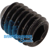 FSB Gewindestift 03 0450, M 6 x 8 mm, Edelstahl schwarz