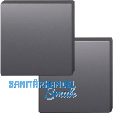 FSB Blindrosette quadratisch 12 1704 00000 ASL, Aluminium schwarz matt