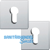 FSB Zylinderrosette quadratisch 12 1704 00010 ASL, Edelstahl matt
