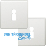 FSB Buntbartrosette quadratisch 12 1704 00002 ASL, Aluminium silber eloxiert