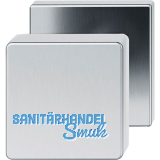 FSB T�rknopf 23 0811 03500, 50 x 50 mm, Edelstahl matt