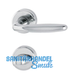 HOPPE Dr�ckergarnitur ROISSY - auf Rosette WC, Messing verchromt