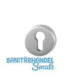 HOPPE Zylinderrosette PZ, � 52, H�he 8, Edelstahl matt