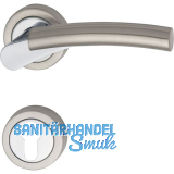 MARCHESI Dr�ckergarnitur MIND - auf Rosette PZ, Zamak verchromt/vernickelt matt