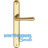 Dr�ckergarnitur ELEGANT - auf Schild BB 90, Messing poliert