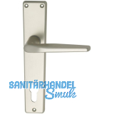 Dr�ckergarnitur WG 2000 - auf Schild PZ 88, 38 - 43, Neusilber eloxiert