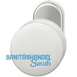 FSB T�rknopf 07 0829 - auf Rosette, � 50 mm, fest vernietet, silber eloxiert