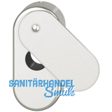 FSB Verdeckrosette oval 17 1759 mit ovaler Abdeckung, Aluminium silber eloxiert