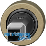 FSB Fenstergriff Adapter-Rosette rund, Aluminium mittelbronzefarbig