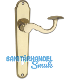 MARCHESI Dr�ckergarnitur POSTHORN - auf Schild BB 90, Messing poliert