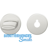 FSB WC Rosette 17 1735 00031 AGL, R/8 mm, ohne Schauscheibe, Aluminium silber