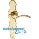 MARCHESI FH Dr�ckergarnitur L�FFELFORM - auf Schild PZ 88, Messing poliert