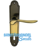 MARCHESI Dr�ckergarnitur K�LN - auf Schild BB 90, Messing patiniert