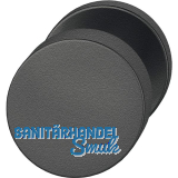 FSB T�rknopf 23 0829 03400 ASL/AGL fest auf Rosette, Aluminium schwarz matt