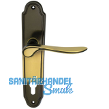 MARCHESI FH Dr�ckergarnitur K�LN - auf Schild PZ 88, Messing patiniert