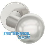 FSB T�rknopf 23 0846 03400 ASL/AGL fest auf Rosette, Aluminium silber eloxiert