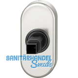 FSB Fenstergriff Adapter-Rosette oval, Aluminium silber eloxiert