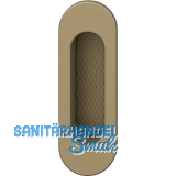 FSB Schiebet�rmuschel 42 4215 oval 35 x 105 mm, Aluminium mittelbronzefarbig