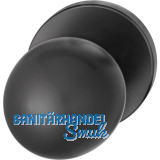 FSB T�rknopf 23 0802 03600 FH-AGL fest auf Rosette,Aluminium schwarz matt