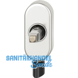 FSB Fenstergriff Adapter-Rosette Selbstverriegelung, Aluminium silber eloxiert