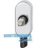 FSB Fenstergriff Adapter-Rosette Selbstverriegelung, Edelstahl matt