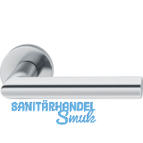 FSB Haust�rhalbgarnitur 70 1076 rechts, runde Rosette, Edelstahl matt