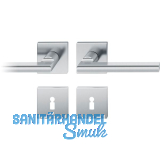 FSB Dr�ckergarnitur 12 1035 ASL auf Rosette eckig BB, silber eloxiert