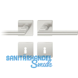 FSB Dr�ckergarnitur 12 1035 ASL auf Rosette eckig BB, Edelstahl matt