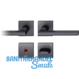 FSB Dr�ckergarnitur 12 1035 ASL auf Rosette eckig WC, schwarz matt