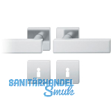 FSB Dr�ckergarnitur 12 1003 ASL auf Rosette eckig BB, Edelstahl matt