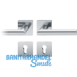 FSB Dr�ckergarnitur 12 1076 ASL auf Rosette eckig PZ, Edelstahl matt