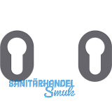 FSB Kleberosette 15 1721 PZ, Aluminium schwarz matt