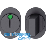 FSB Kleberosette 15 1721 WC, T�rst�rke 39-48 mm, Aluminium schwarz matt