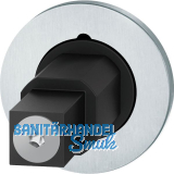 FSB Steckgriffrosette 15 1720 Mini, T�rst�rke 49-58 mm, Edelstahl matt