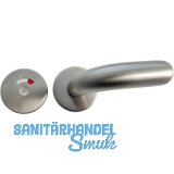 Dr�ckergarnitur GEOS mit WC-Garnitur barrierefrei, Griffl�nge 140 mm, Edelstahl