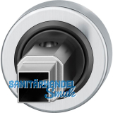 FSB Fenstergriff Adapter-Rosette rund, Edelstahl matt