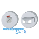 HOPPE WC - Rosette � 53, H�he 9, inkl. VK-Stift 5 x 65 mm, silber eloxiert