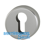 HOPPE Zylinderrosette PZ, � 53, H�he 9, Edelstahl - Effekt