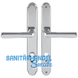 GRUNDMANN Sicherheitsdr�ckergarnitur ALT-WIEN, PZ92, Messing verchromt