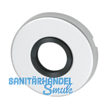 Dr�ckerrosette SCH Line 50 mm, Ansatz 18 mm, silber eloxiert